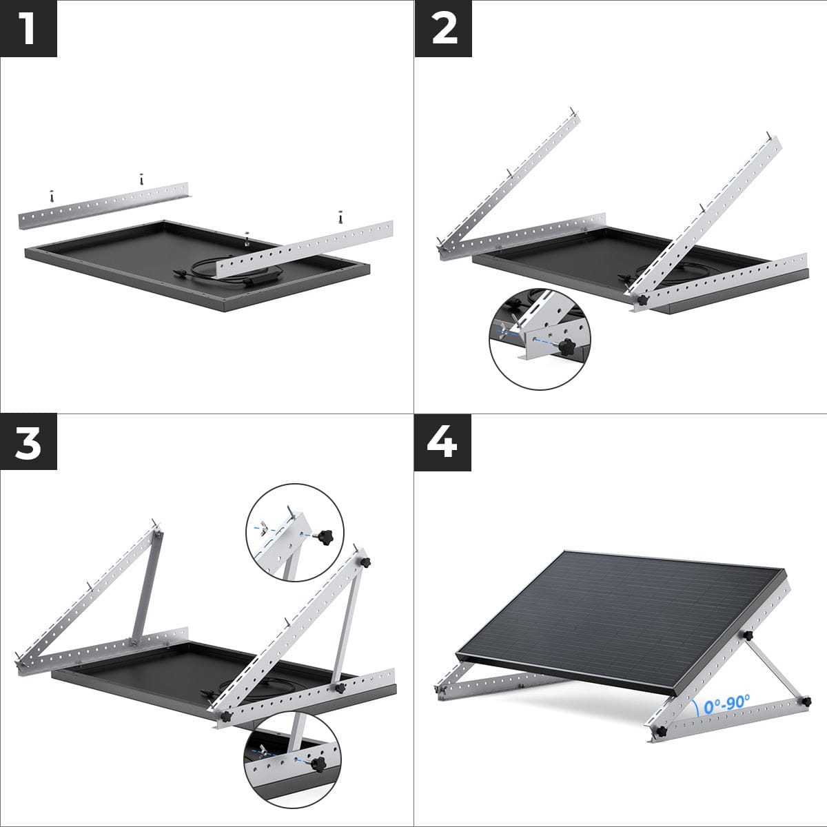 Support inclinable EcoFlow 28"