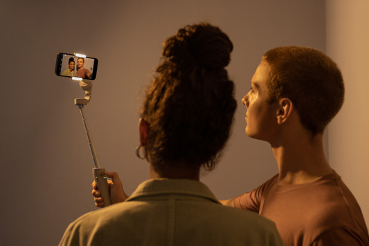 DJI OM Fill Light Phone Clamp - Support de téléphone avec lumière