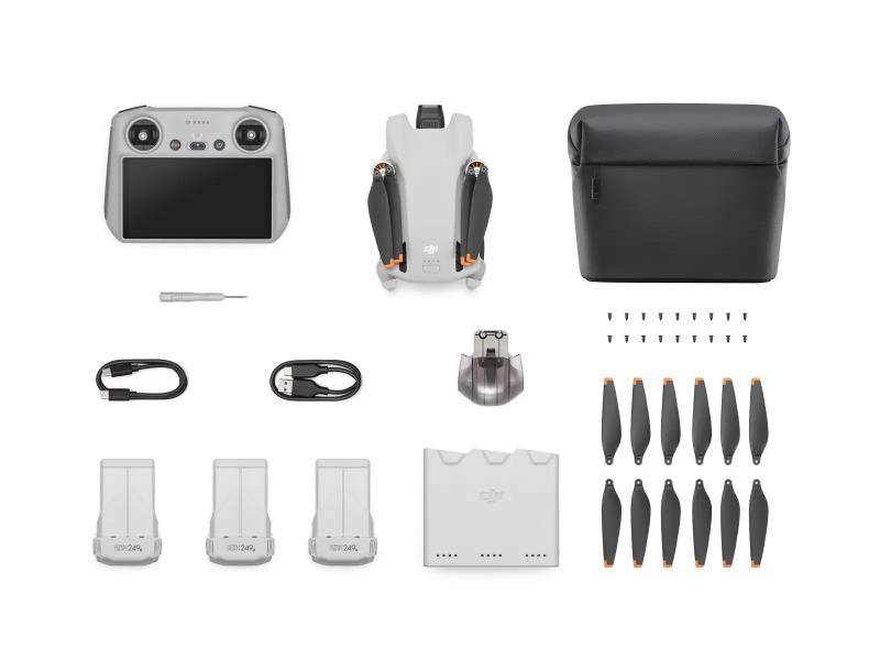 DJI Mini 3 + Télécommande DJI RC Smart - Combo Fly More