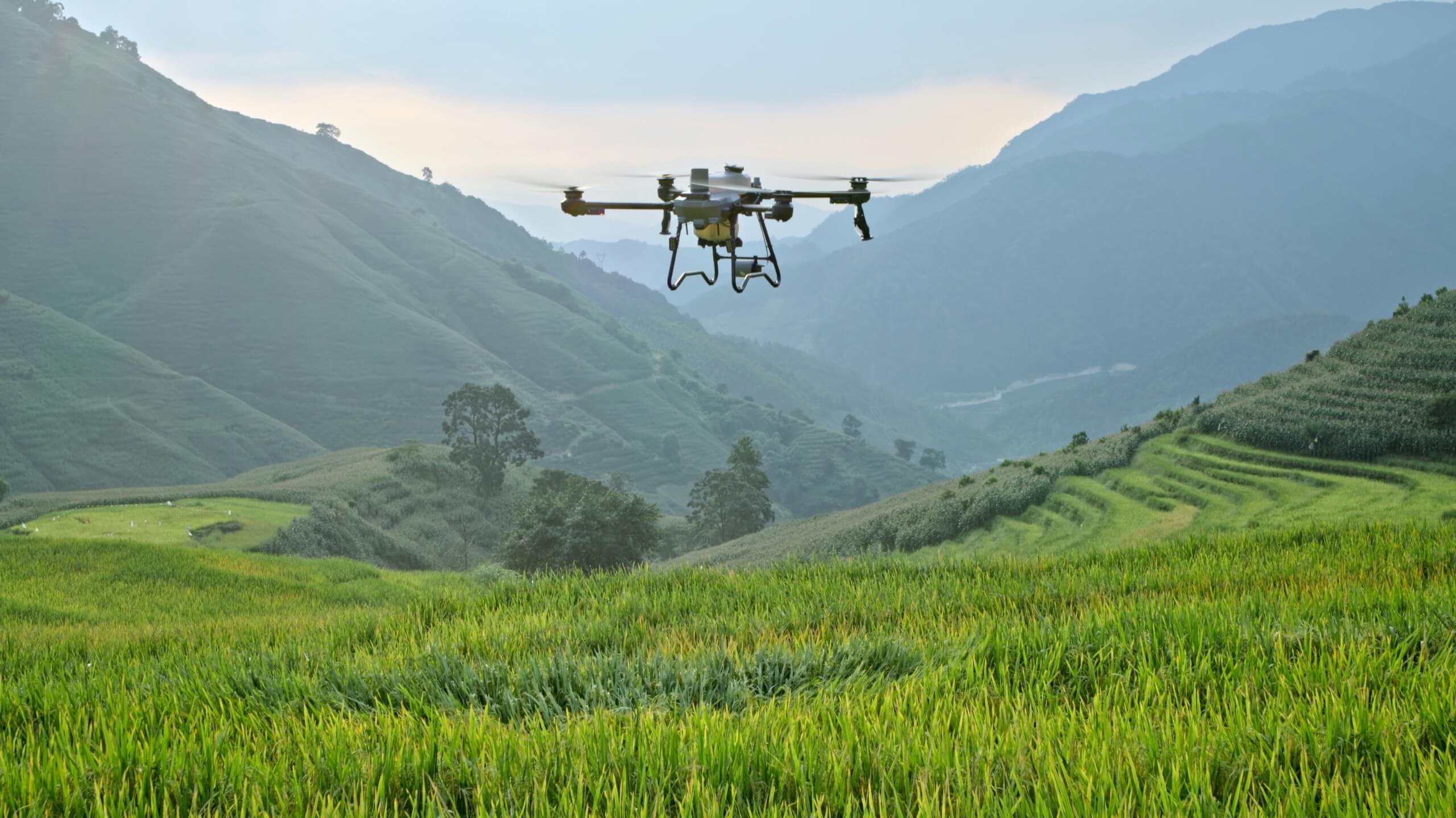 DJI Agras T25P - Drone agricole performant