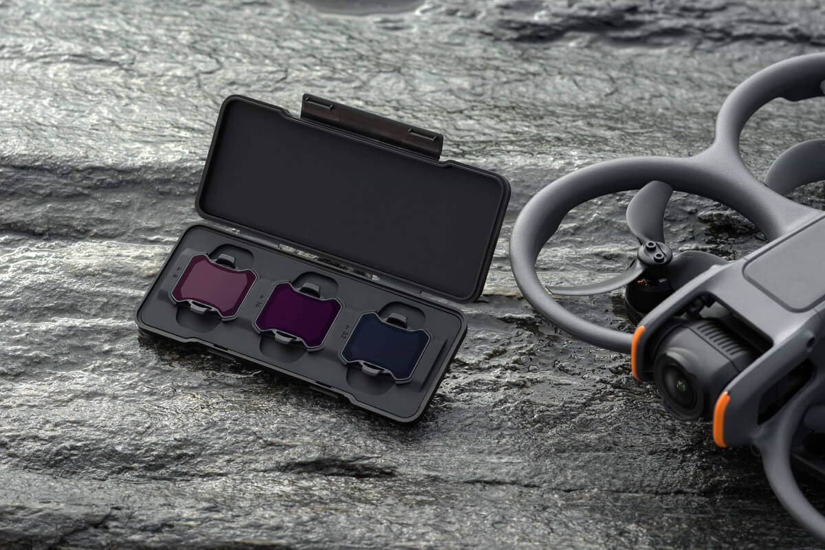DJI Avata 2 Jeu de filtres ND (ND8/16/32)