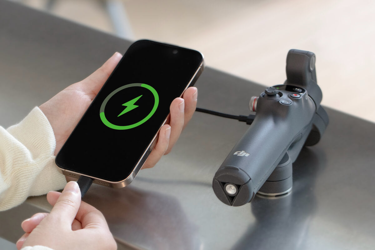 Câble de charge USB-C vers Lightning pour DJI OM