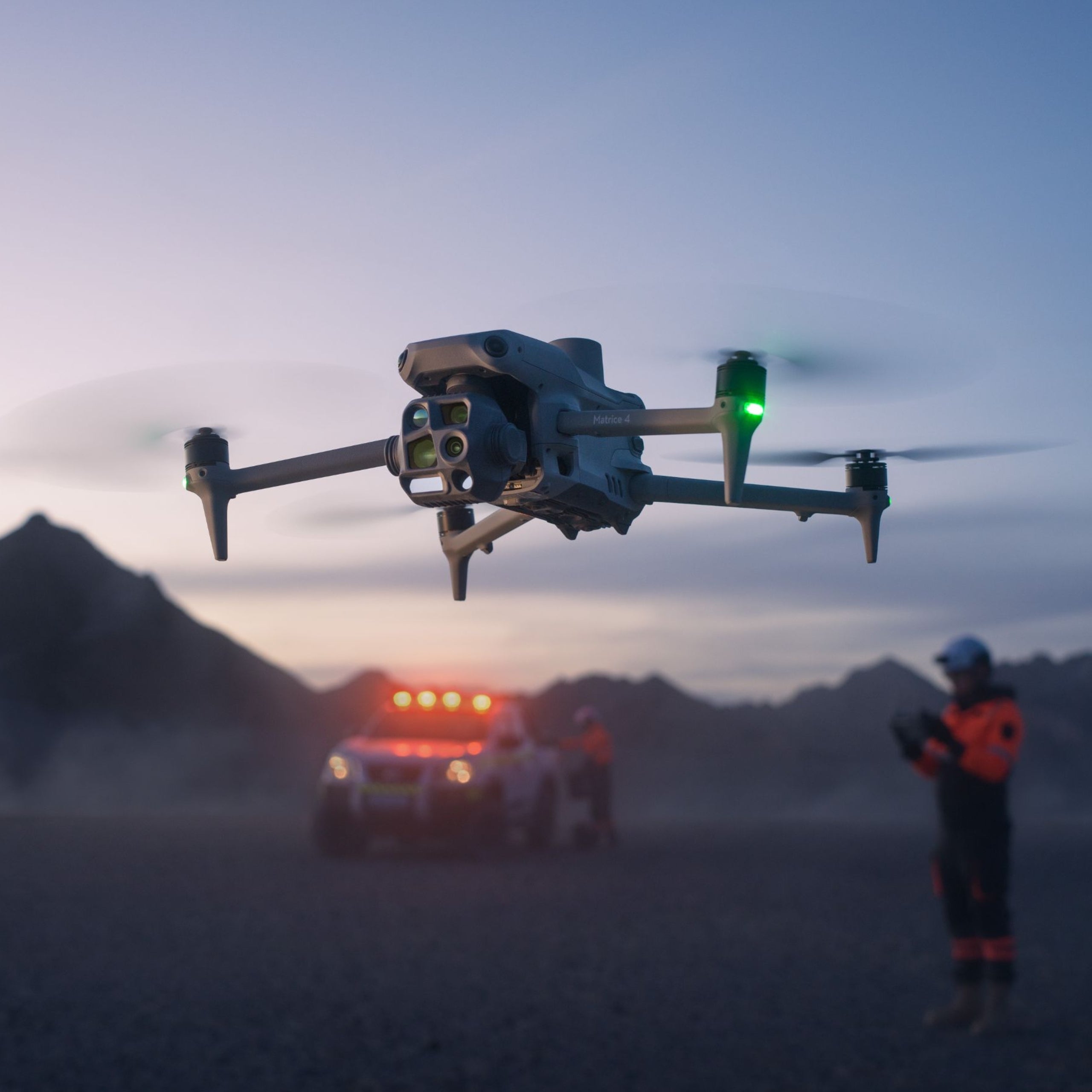 DJI Matrice 4T Thermal - Drone professionnel avec imagerie thermique