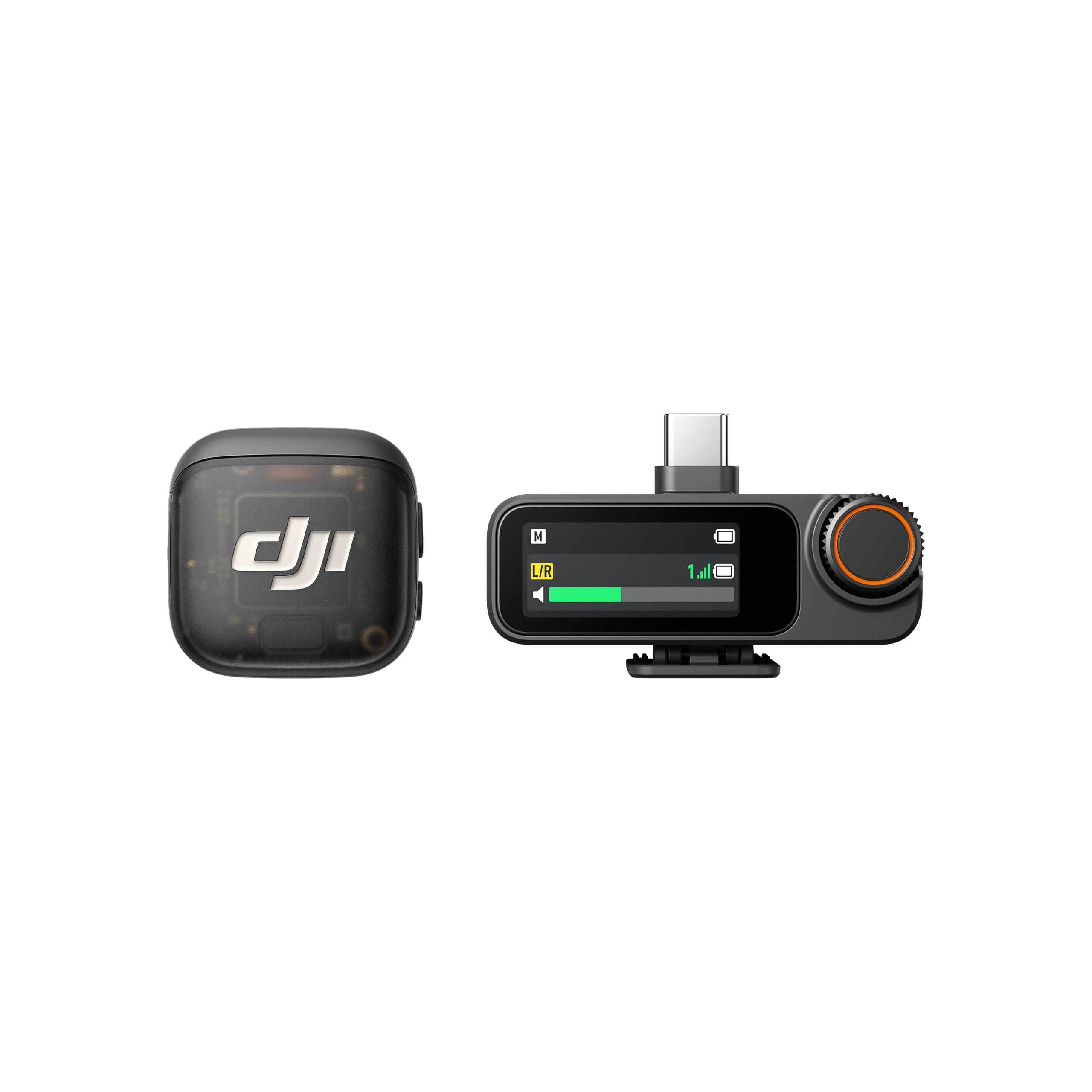 DJI Mic 3 (1 TX + 1 RX) - Microphone sans fil compact