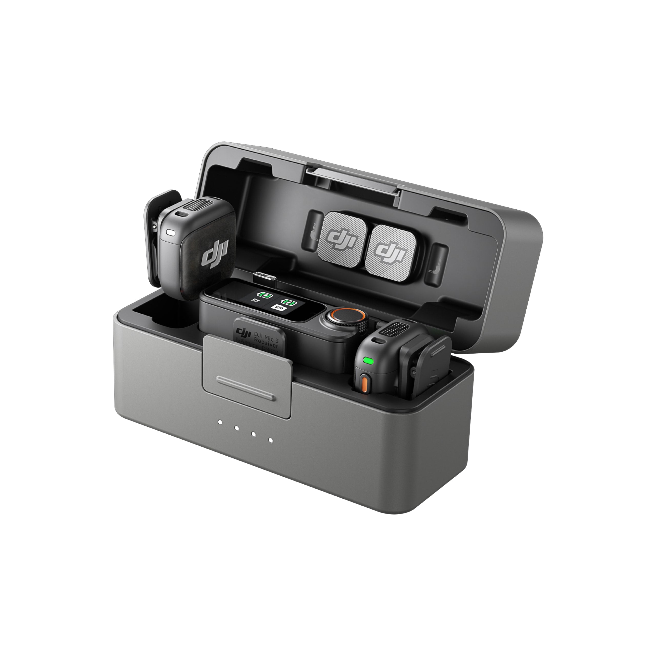 DJI Mic 3 (2 TX + 1 RX + Étui de Charge)
