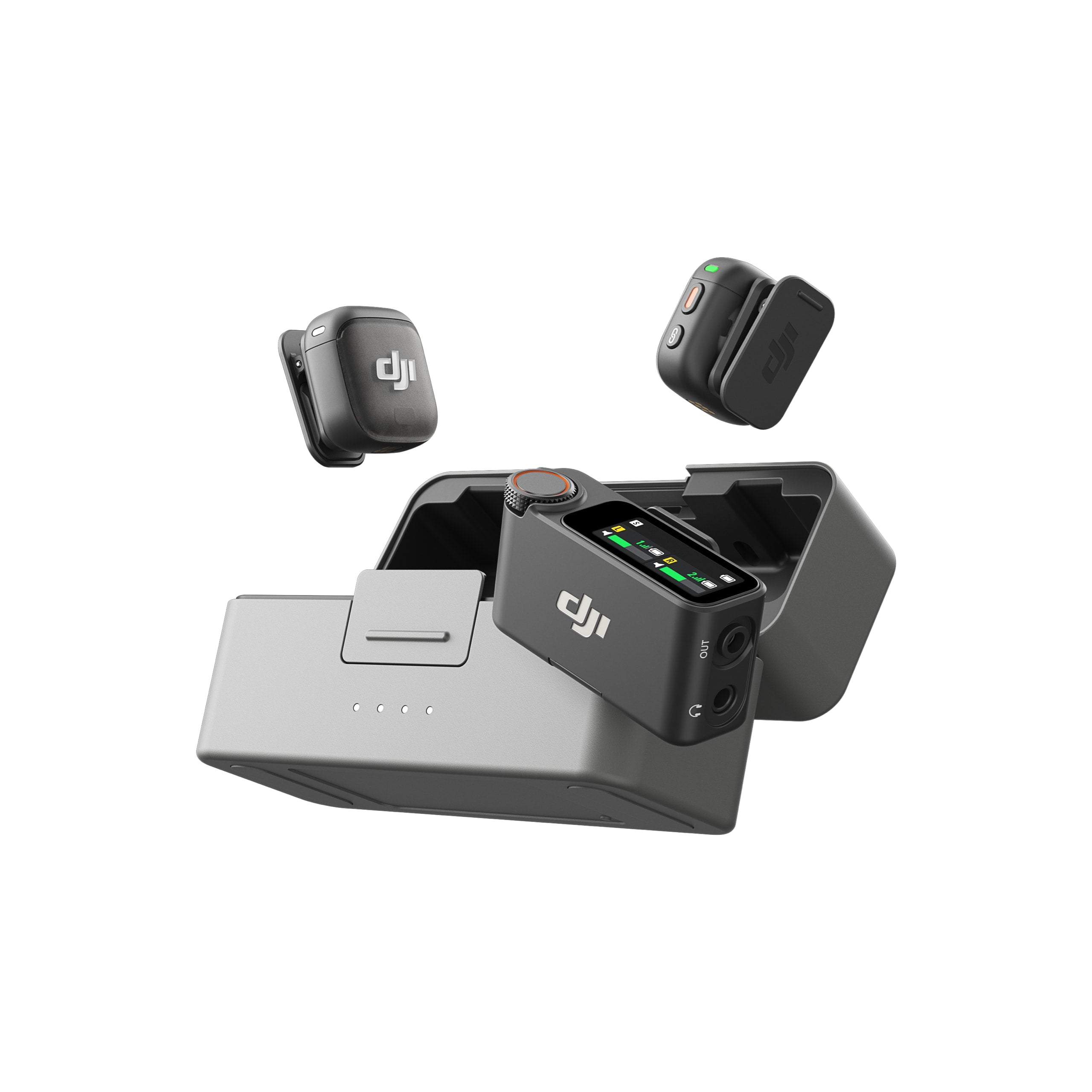 DJI Mic 3 (2 TX + 1 RX + Étui de Charge)