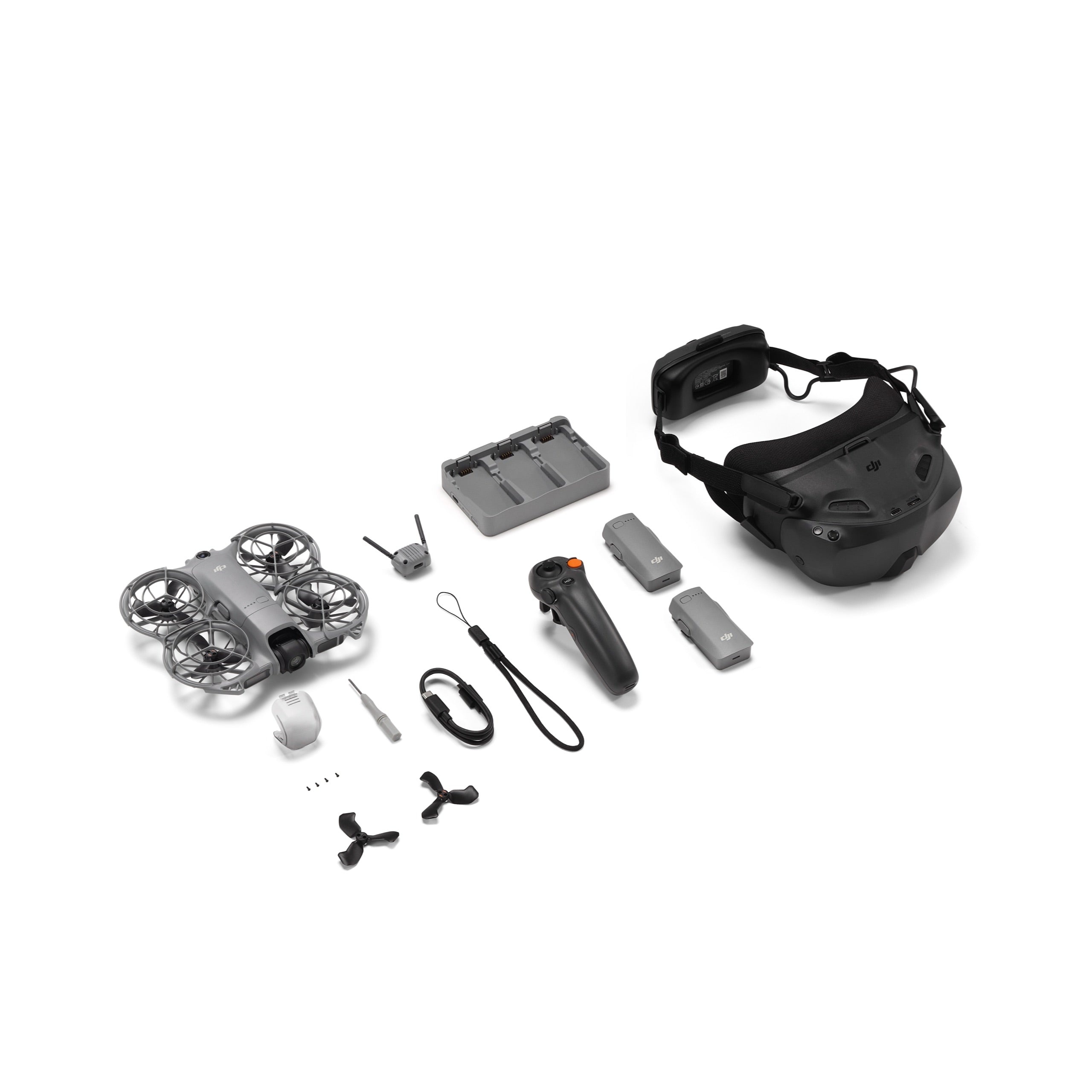 DJI Neo 2 - Motion Fly More Combo avec Goggles N3 & RC Motion 3