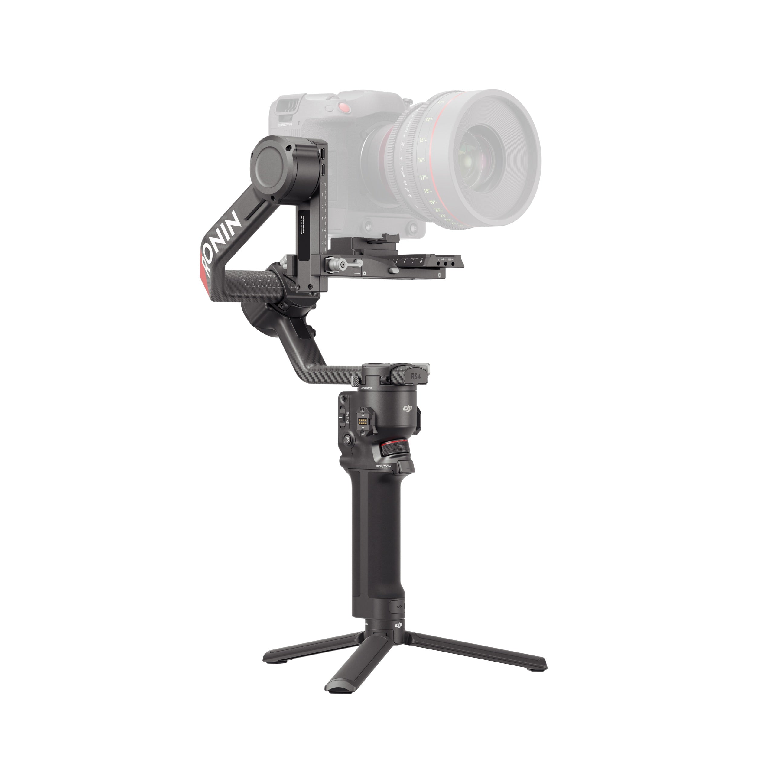 DJI RS 4 Pro - Stabilisateur professionnel pour caméra