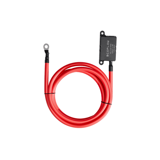 Câble de fusible prolongé EcoFlow pour chargeur d'alternateur (2m)
