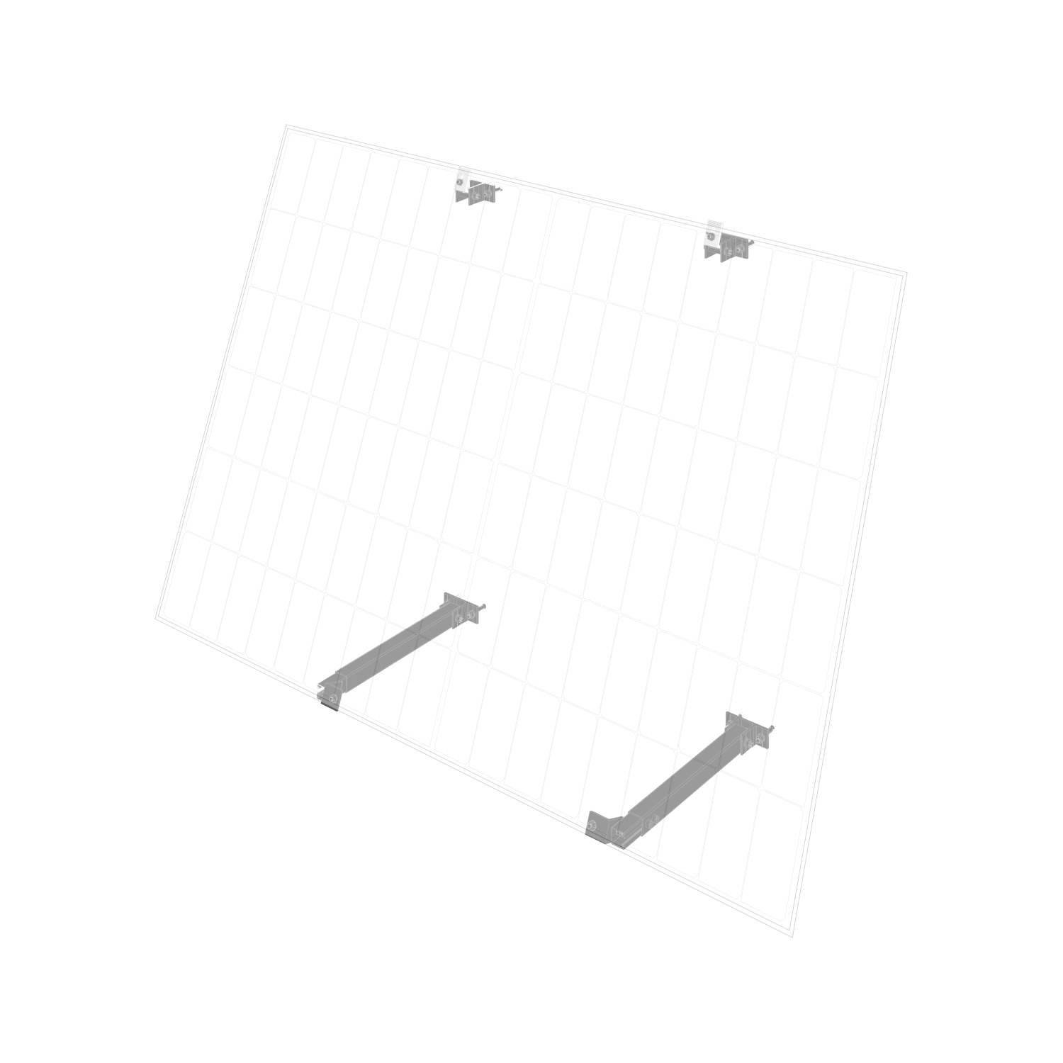 EcoFlow Bracket Adjustable - Support Solaire Ajustable