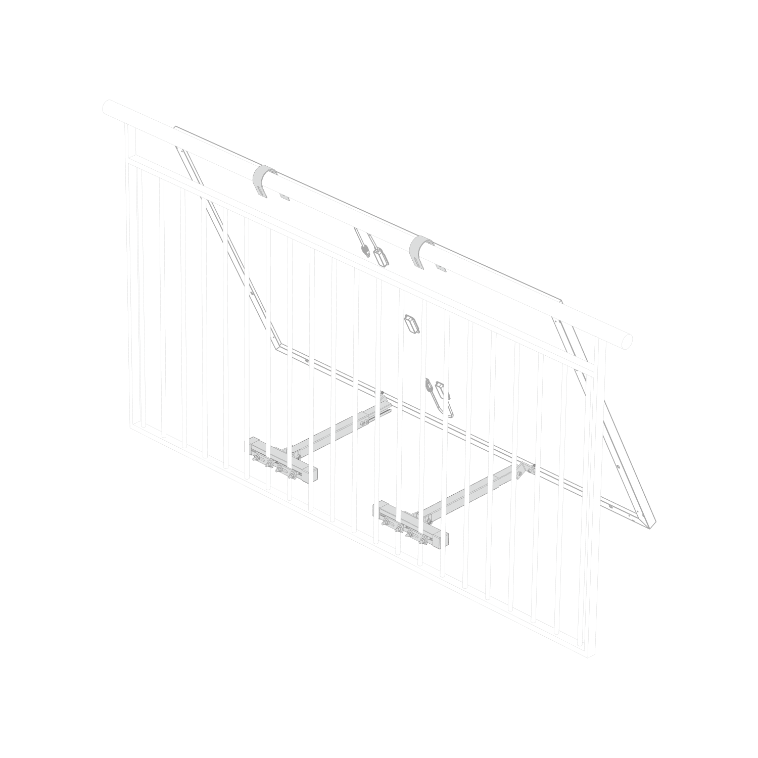 EcoFlow Bracket - Balcon Lattice