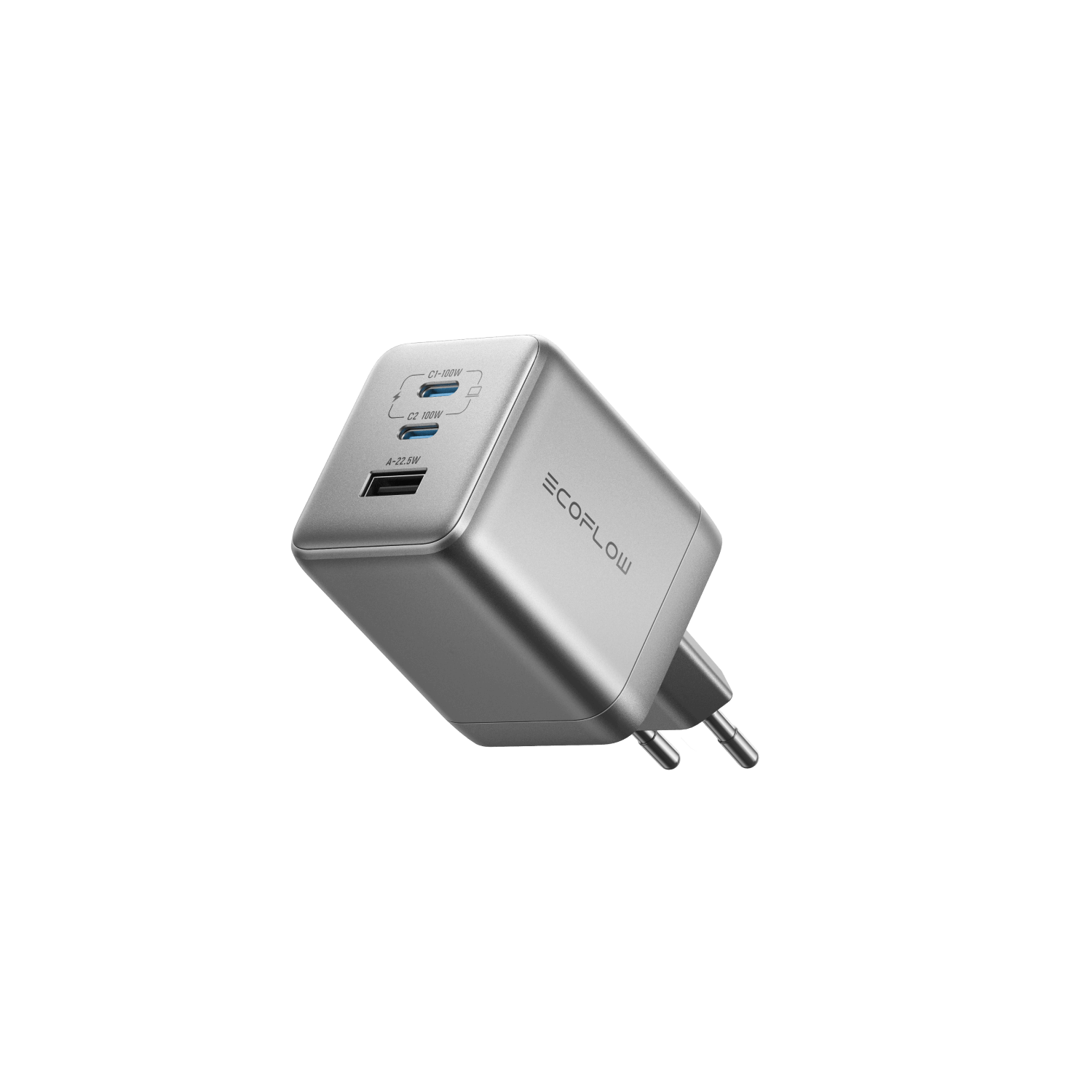 EcoFlow RAPID Pro Chargeur (100W, 3 Ports, GaN)