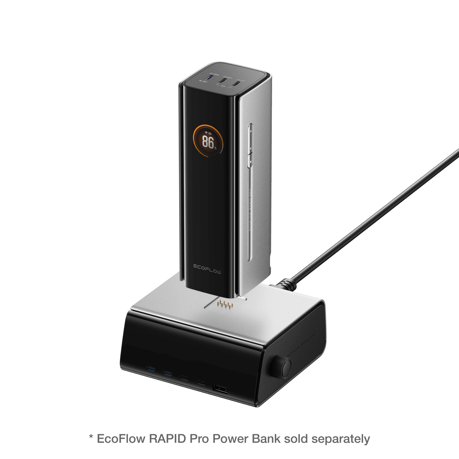 EcoFlow RAPID Pro Chargeur de Bureau (320W)